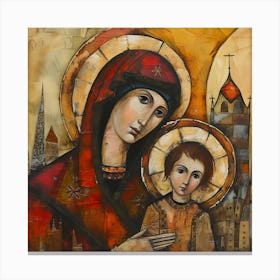 Mother Merry Canvas Print