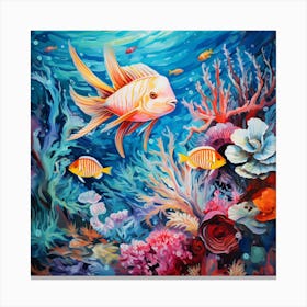 Coral Reef 1 Canvas Print