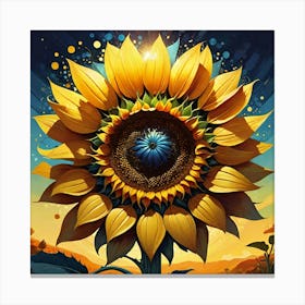 Sunflower 38 Canvas Print