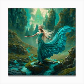 fae dancer Canvas Print