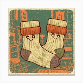 Happy Socks Canvas Print