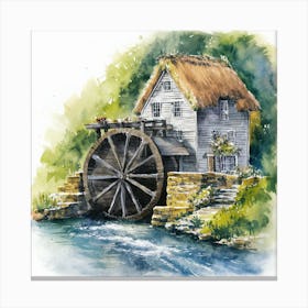 Watermill 2 Canvas Print