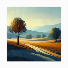 Landscape Painting 153 Canvas Print