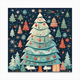 Christmas Tree 24 Canvas Print