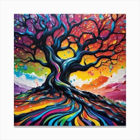 Tree Of Life 162 Canvas Print