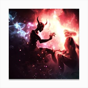 Dance Of Elementals Canvas Print