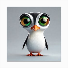 Cute Penguin Canvas Print