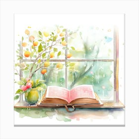 Spring Window Canvas Print