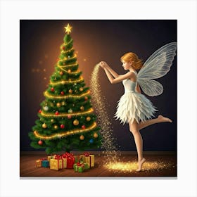 Christmas Fairy Canvas Print