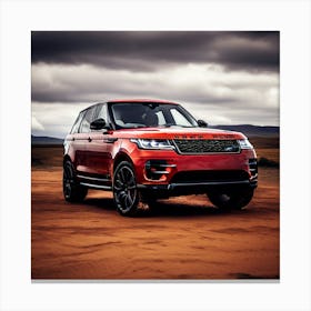 Range Rover Car Automobile Vehicle Automotive British Brand Logo Iconic Quality Reliable (3) Canvas Print
