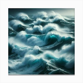 Stormy Seas 2 Canvas Print