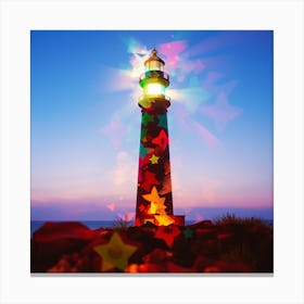 Lighthouse Stock Videos & Royalty-Free Footage Canvas Print