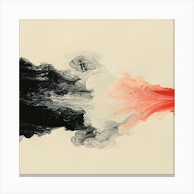 Smoke And Fire Canvas Print