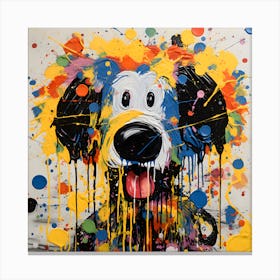 Doodle Dog Canvas Print