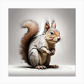 Squirrel Canvas Print