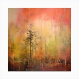 Tree In The Forest Canvas Print