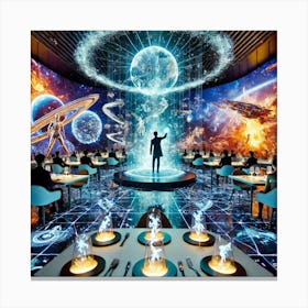 Live Multiversal Performances Canvas Print