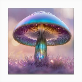 Rainbow Mushroom Canvas Print