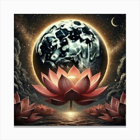 Lotus Flower 157 Canvas Print