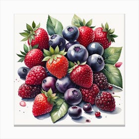 Berries 2 Canvas Print