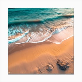 Sunrise At The Beach 1 Canvas Print