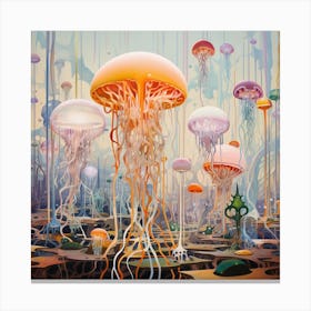 Jellyfish 4 Canvas Print