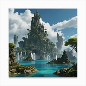Fantasy Island 1 Canvas Print