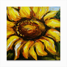Sunflower 1 Canvas Print