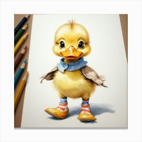 Duck! 41 Canvas Print