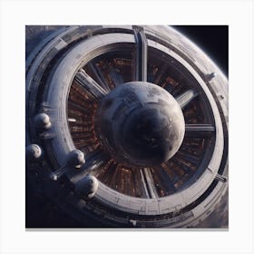Space Station 25 Canvas Print