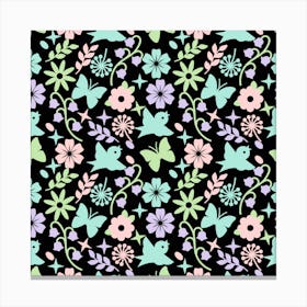 Floral Pattern Canvas Print