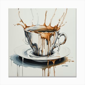 Tea Art 17 Canvas Print