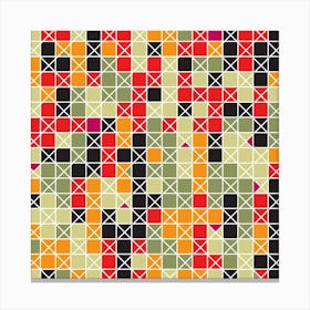 Abstract Squares Canvas Print