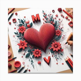 Heart Canvas Print