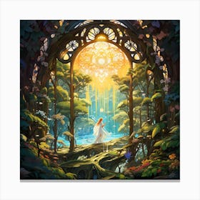 Fairytale Forest 1 Canvas Print