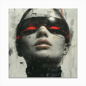 'Red Eyes' Canvas Print