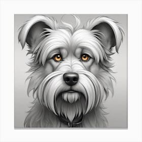 Schnauzer 1 Canvas Print