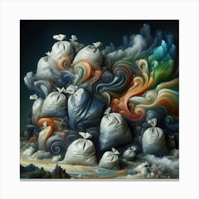 'Clouds' 2 Canvas Print