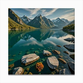 Fjords Of Norway Canvas Print