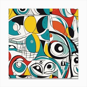 picasso art 1 Canvas Print