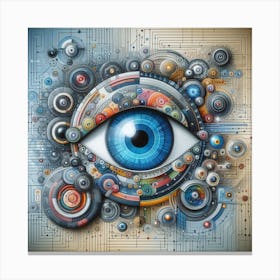 Eye Of The Machine Canvas Print