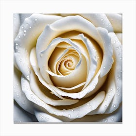 White Rose Canvas Print