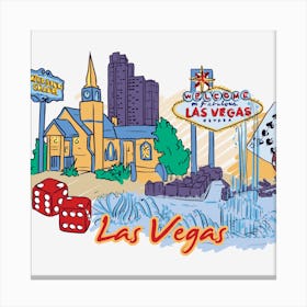 Las Vegas Canvas Print