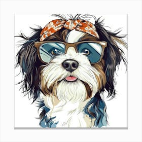 Shih Tzu 25 Canvas Print