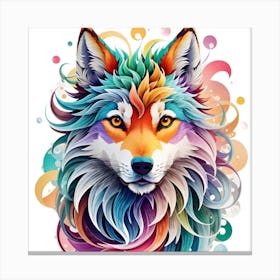 the wolf Canvas Print