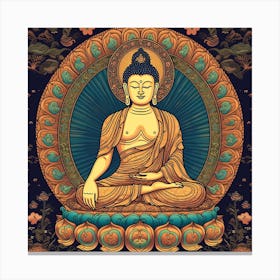 Buddha 4 Canvas Print