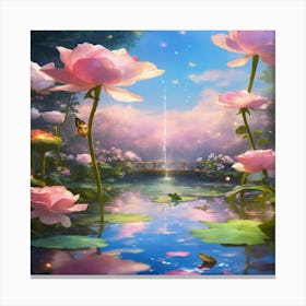 Lotus Flower 16 Canvas Print