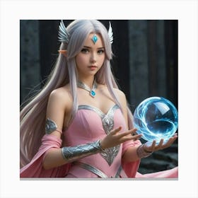 Zelda Cosplay Canvas Print