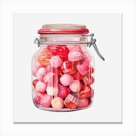 Jar Of Candy 11 Canvas Print