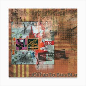 Jolifanto Bambla Canvas Print